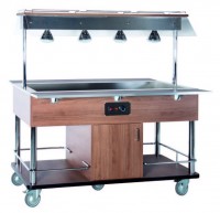 Heros 4B/l Buffetserie Warmbuffet 4 x1/1 GN