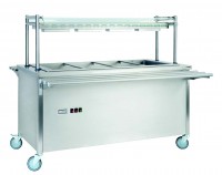 Warm Buffetserie Europa Becken einzel beheizbar 4 x 1/1 GN