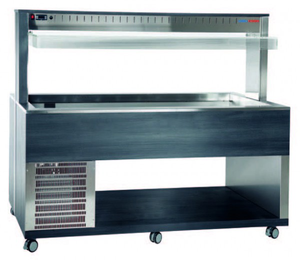 Athena 5R/F Buffetserie Kaltbuffet 5 x 1/1 GN stille Kühlung