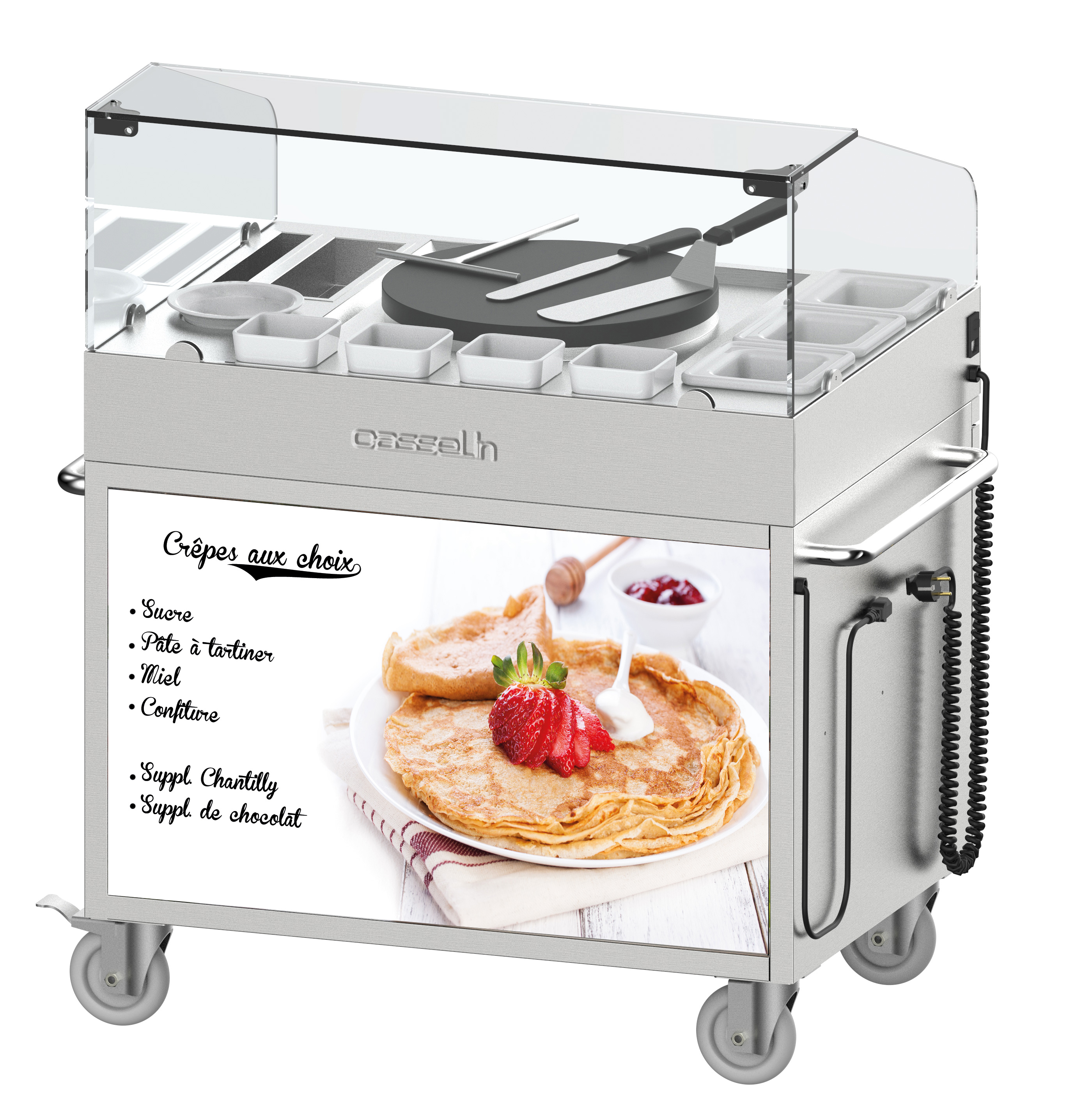 Mobile Crêpes Station 40 Einbau Mobile Crepe Poffertjes Stationen